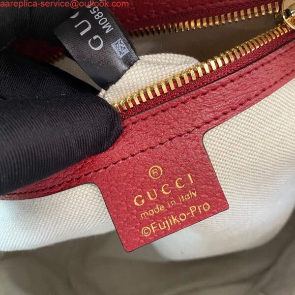 Replica Gucci 647816 Doraemon x Gucci small backpack in mini GG canvas 10