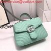 Replica Gucci ‎547260 GG Marmont Mini Top Handle Bag Light Pink 2