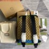 Replica Gucci 674147 Backpack with Interlocking G Beige and ebony 2