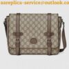 Replica Gucci Beige GG Supreme Web Messenger Bag 549 2