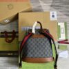 Replica Gucci 674147 Backpack with Interlocking G Brown 2