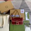 Replica Gucci ‎547260 GG Marmont Mini Top Handle Bag White and printer