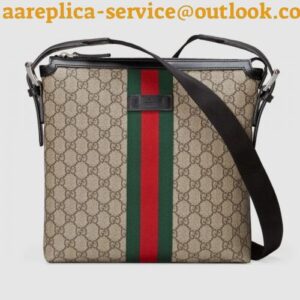 Replica Gucci Beige Web GG Supreme Messenger Bag