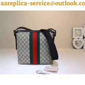 Replica Gucci Beige Web GG Supreme Messenger Bag 2