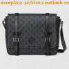 Replica Gucci Black GG Marmont Messenger Bag