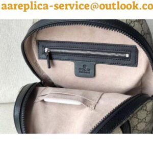 Replica Gucci Beige GG Supreme Small Backpack 2