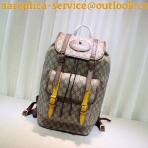 Replica Gucci Beige Soft GG Supreme Backpack 240 2