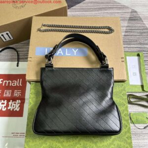 Replica Gucci 751518 Gucci Blondie Small Tote Bag Black