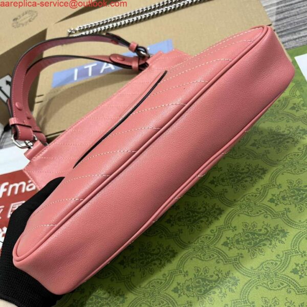 Replica Gucci 751518 Gucci Blondie Small Tote Bag Rose pink 5