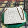 Replica Gucci 474575 GG Marmont mini bag Black 2