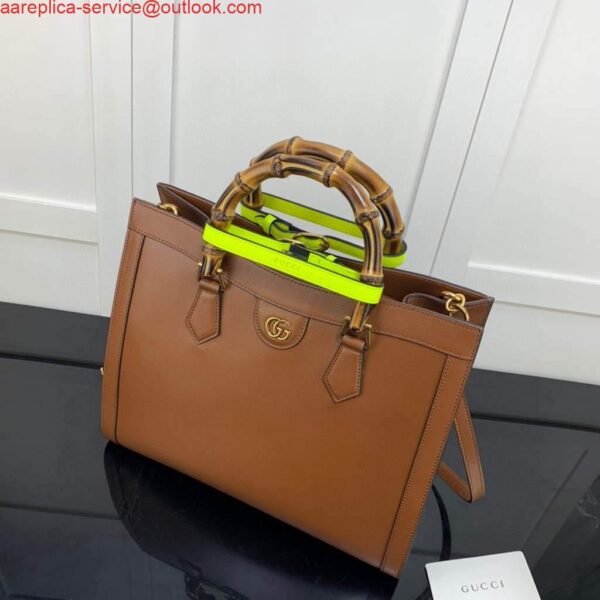 Replica Gucci Diana medium tote bag Gucci 655658 Brown 3