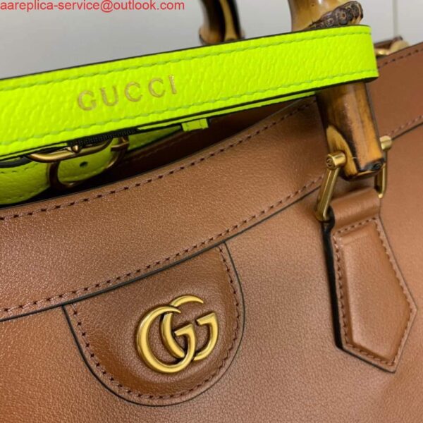 Replica Gucci Diana medium tote bag Gucci 655658 Brown 6