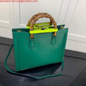 Replica Gucci Diana medium tote bag Gucci 655658 Green 2