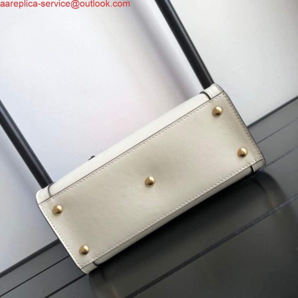 Replica Gucci Diana Mini tote bag top handle bag Gucci ‎655661 White 3