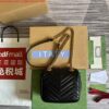 Replica Gucci 739682 GG Marmont Matelassé mini tote bag Light green 2