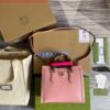 Replica Gucci 702732 Gucci Diana Mini Tote Bag Silver 2