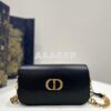 Replica Dior 30 Montaigne Avenue Bag in Dusty Ivory Box Calfskin M9260 2