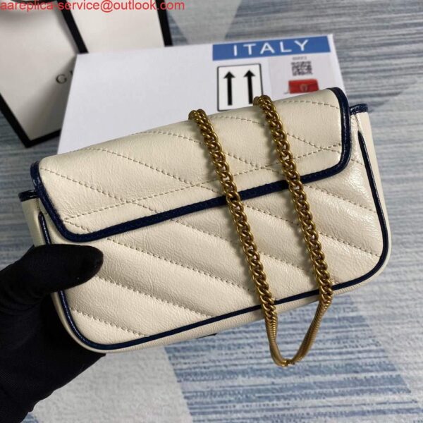 Replica Gucci GG Marmont mini bag 574969 Beige 3