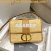 Replica Dior 30 Montaigne Bag Blush Ultramatte Grained Calfskin