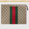 Replica Gucci Black GG Marmont Leather Portfolio Pouch 2