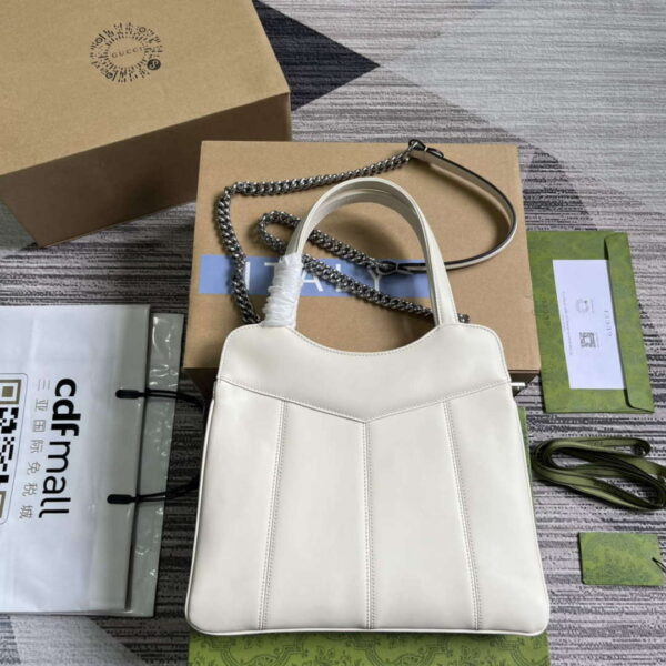 Replica Gucci 745918 Petite GG Small Tote Bag White 3