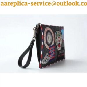 Replica Replica Gucci Night Courrier GG Supreme Portfolio Pouch 634 2