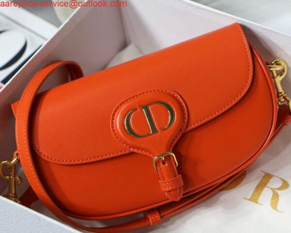 Replica Dior M9327 dior Bobby bag East West Box Calfskin Orange