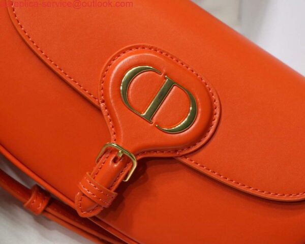 Replica Dior M9327 dior Bobby bag East West Box Calfskin Orange 2