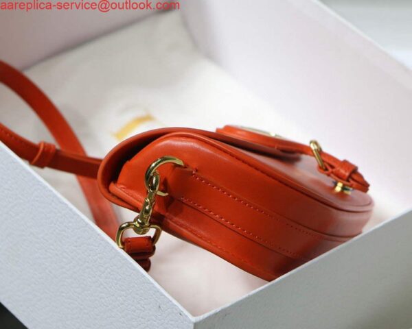 Replica Dior M9327 dior Bobby bag East West Box Calfskin Orange 5