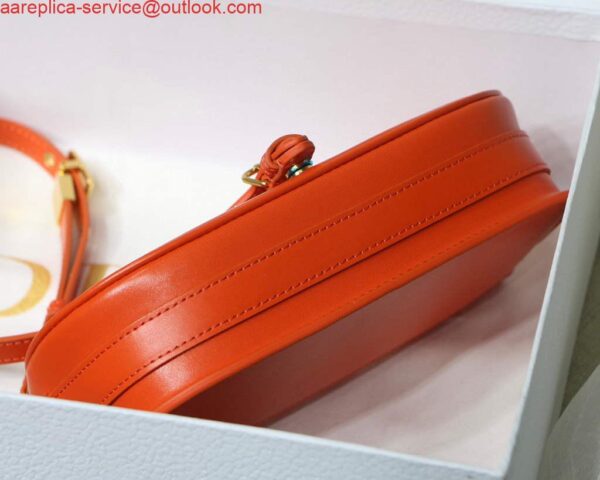 Replica Dior M9327 dior Bobby bag East West Box Calfskin Orange 6