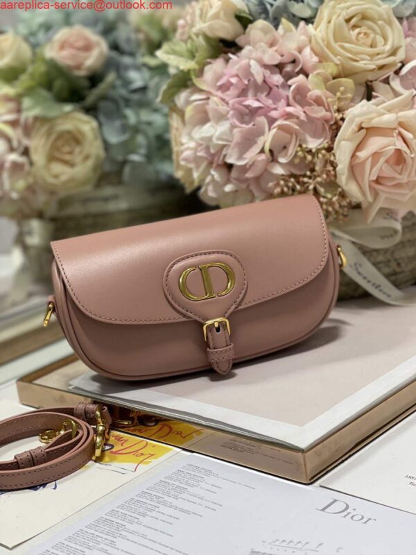 Replica Dior M9327 dior Bobby bag East West Pink Box Calfskin