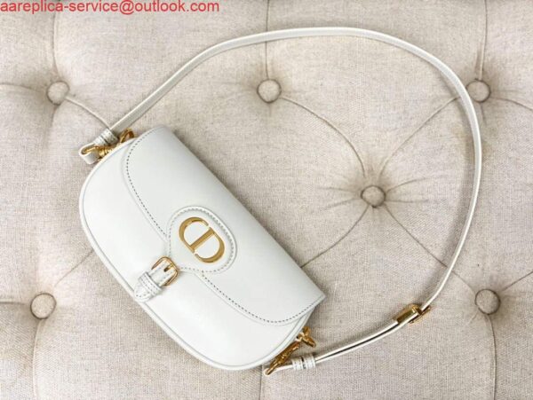 Replica Dior M9327 dior Bobby bag East West White Box Calfskin 10