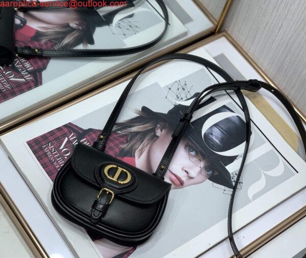 Replica Dior M2278 Mini Bobby bag Black Box Calfskin