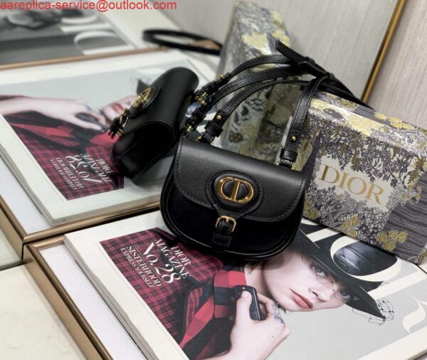 Replica Dior M2278 Mini Bobby bag Black Box Calfskin 4