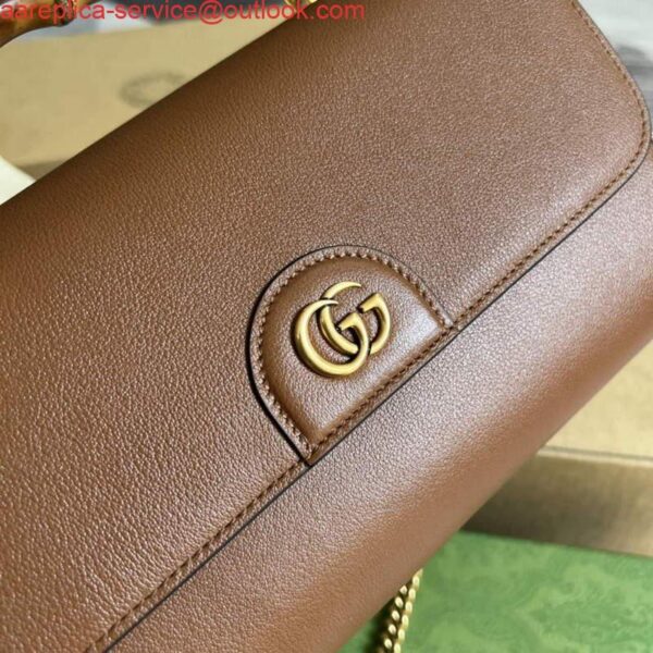 Replica Gucci 675794 Gucci Diana Small Shoulder Bag Brown 7