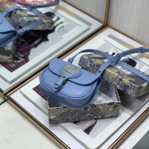 Replica Dior M2278 Mini Bobby bag Blue Box Calfskin