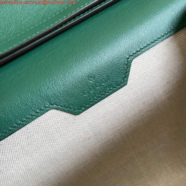 Replica Gucci 675794 Gucci Diana Small Shoulder Bag Green 10