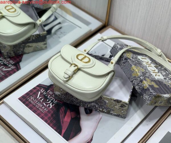 Replica Dior M2278 Mini Bobby bag White Box Calfskin 3