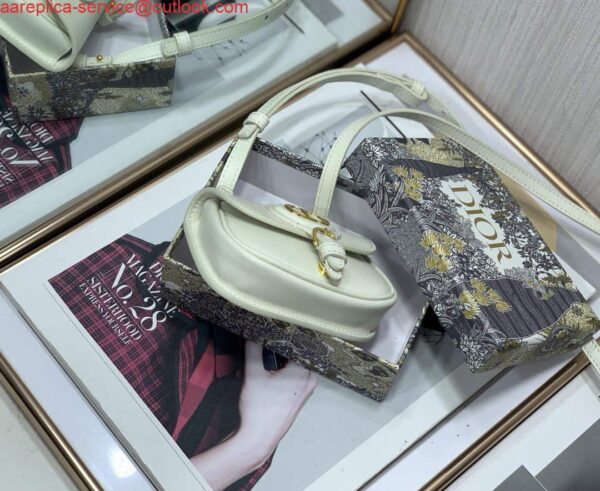 Replica Dior M2278 Mini Bobby bag White Box Calfskin 4