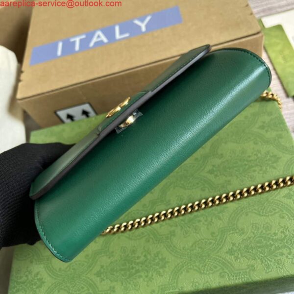 Replica Gucci 675795 Gucci Diana mini shoulder bag Green 8