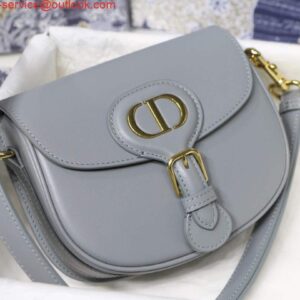 Replica Dior M9317 Crossbody small dior Bobby bag Grey box Calfskin