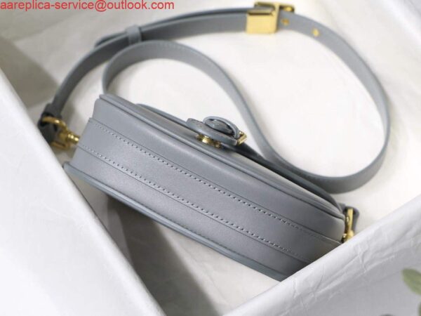 Replica Dior M9317 Crossbody small dior Bobby bag Grey box Calfskin 8