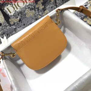 Replica Dior M9317 Crossbody small dior Bobby bag Tan box Calfskin