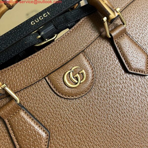 Replica Gucci 678842 Diana medium tote bag Brown 6