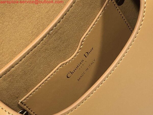 Replica Dior M9317 Crossbody small dior Bobby bag Tan box Calfskin 10