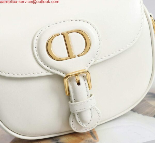 Replica Dior M9317 Crossbody small dior Bobby bag White box Calfskin 10