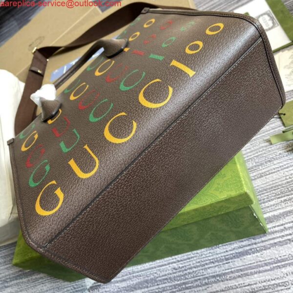 Replica Gucci 680956 Exquisite Gucci Small Tote Bag Brown 8