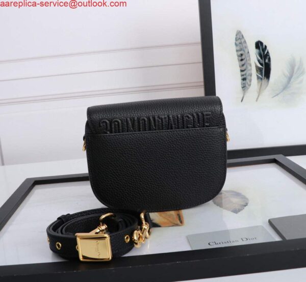 Replica Dior M9317 Small bobby bag Black Grained Calfskin 3