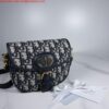 Replica Dior M9319 Dior Bobby Medium Crossbody Bag Oblique Jacquard Navy Blue 2