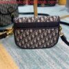 Replica Dior M9319 Dior Bobby Medium Bag Oblique Jacquard Navy Blue